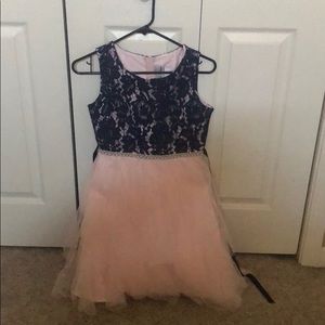 Pink & Blue dress